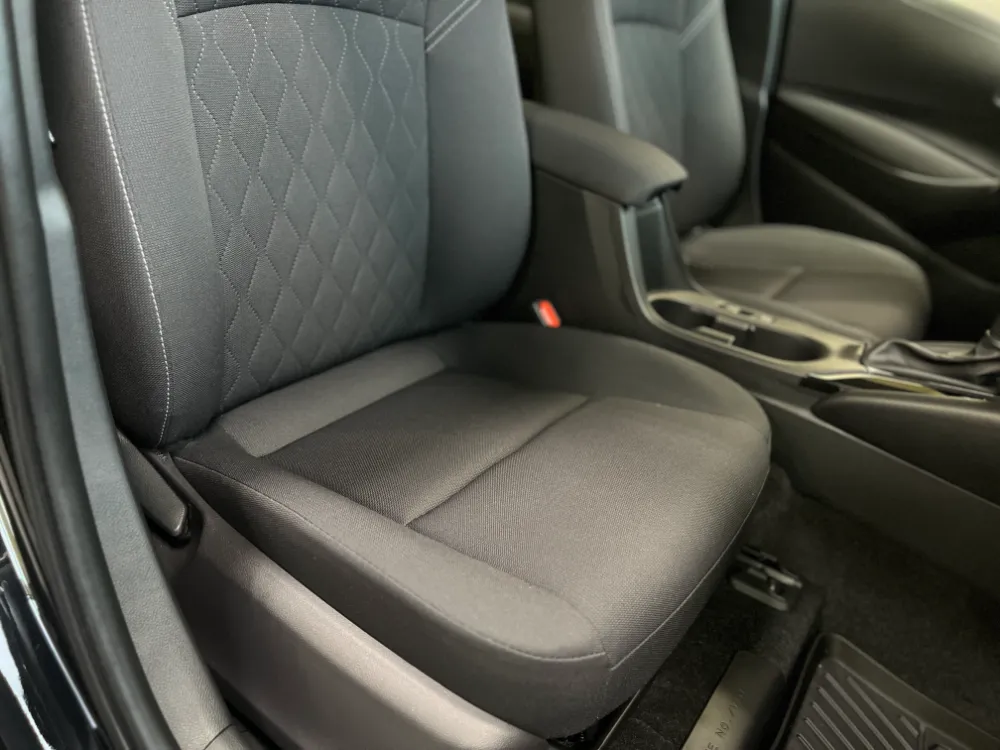 2023 toyota corolla hybrid le in black 9